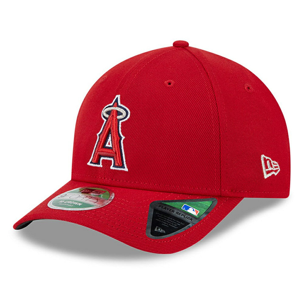 Red Los Angeles Angels New Era Player Replica 9FORTY Adjustable Hat