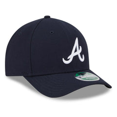 Navy Atlanta Braves New Era Player Replica 9FORTY Adjustable Hat