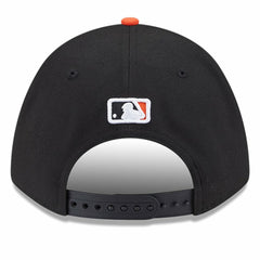 Black Baltimore Orioles New Era Player Replica 9FORTY Adjustable Hat