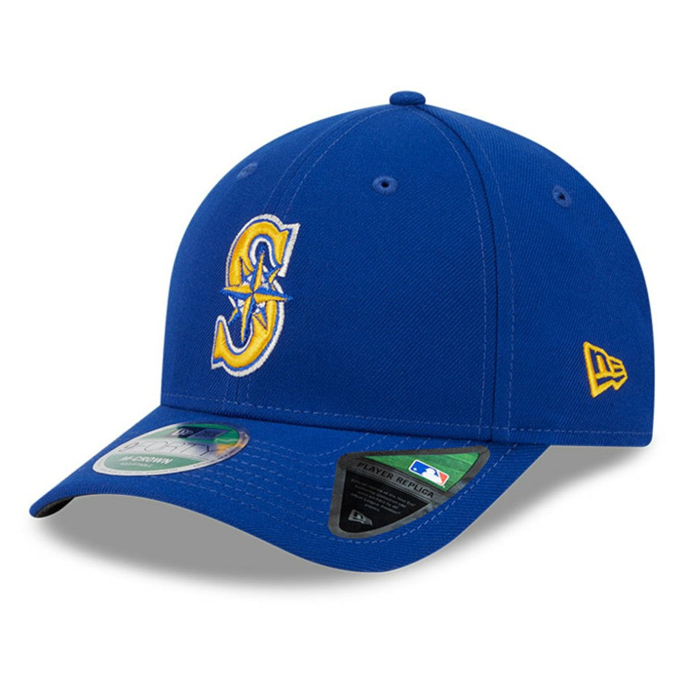 Royal Seattle Mariners New Era Player Replica 9FORTY Adjustable Hat