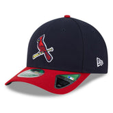 Navy/Red St. Louis Cardinals New Era Player Replica 9FORTY Adjustable Hat