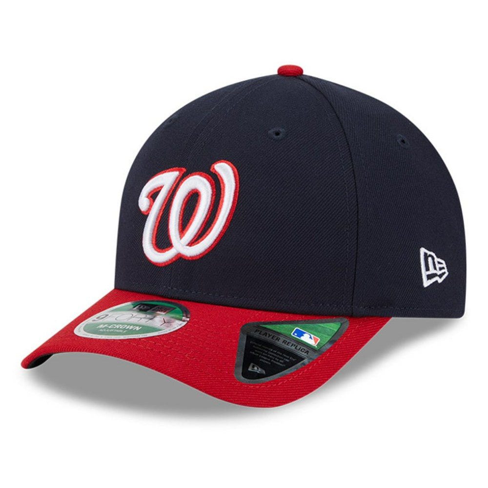 Navy Washington Nationals New Era Player Replica 9FORTY Adjustable Hat