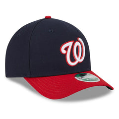 Navy Washington Nationals New Era Player Replica 9FORTY Adjustable Hat