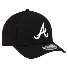 Black Atlanta Braves New Era Player Replica 9FORTY Adjustable Hat