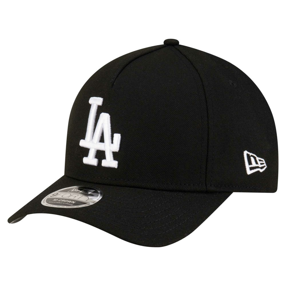 Black Los Angeles Dodgers New Era Player Replica 9FORTY Adjustable Hat