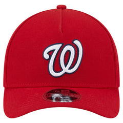 Red Washington Nationals New Era 9FORTY M-Crown Adjustable Hat