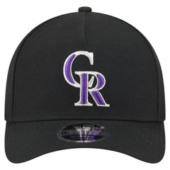 Black Colorado Rockies New Era 9FORTY M-Crown Adjustable Hat