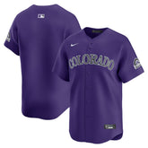 Purple Colorado Rockies Nike Alternate Limited Jersey