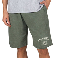 Concepts Sport Mainstream Tri-Blend Shorts - Miami Dolphins Shorts