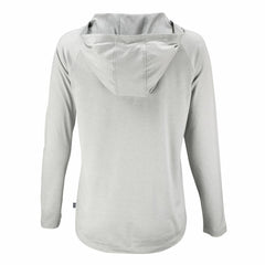 Gray Minnesota Twins Cutter & Buck Women's Coastline Epic Comfort Eco Recycled Raglan Long Sleeve Hoodie T-Shirt