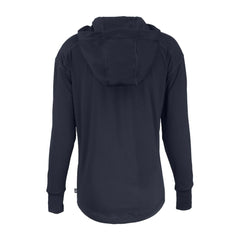 Navy Detroit Tigers Cutter & Buck Women's Daybreak Eco Recycled Half-Zip Hoodie