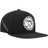 NHL Pittsburgh Penguins Mitchell & Ness Team Snapback Hat