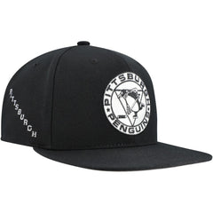 NHL Pittsburgh Penguins Mitchell & Ness Team Snapback Hat