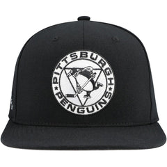 NHL Pittsburgh Penguins Mitchell & Ness Team Snapback Hat