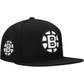 NHL Boston Bruins Mitchell & Ness Team Snapback Hat