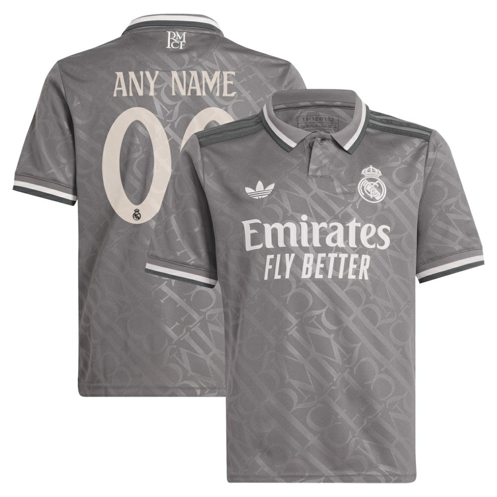 Real Madrid Originals Youth 2024/25 Third Replica Custom Jersey