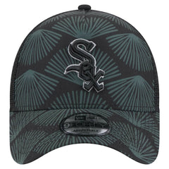 Black Chicago White Sox New Era 9FORTY A-Frame Trucker Adjustable Hat