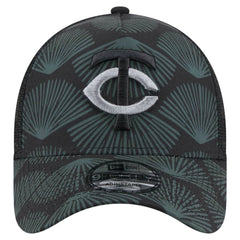 Black Minnesota Twins New Era 9FORTY A-Frame Trucker Adjustable Hat