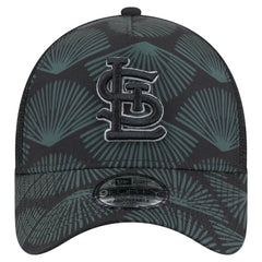Black St. Louis Cardinals New Era 9FORTY A-Frame Trucker Adjustable Hat