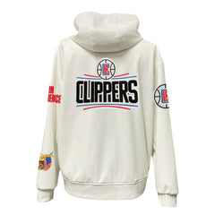 LA Clippers Jeff Hamilton Vegan Leather Full-Zip Hoodie