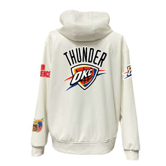 Oklahoma City Thunder Jeff Hamilton Vegan Leather Full-Zip Hoodie