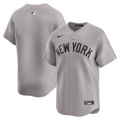 Gray New York Yankees Nike Away Limited Jersey