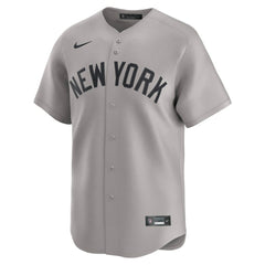 Gray New York Yankees Nike Away Limited Jersey