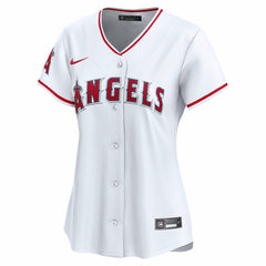 White Los Angeles Angels Nike Women's Home Limited Jersey