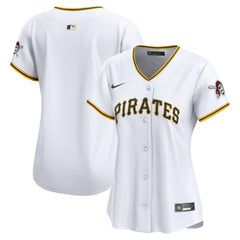 White Pittsburgh Pirates Nike Women's Home Limited Jersey