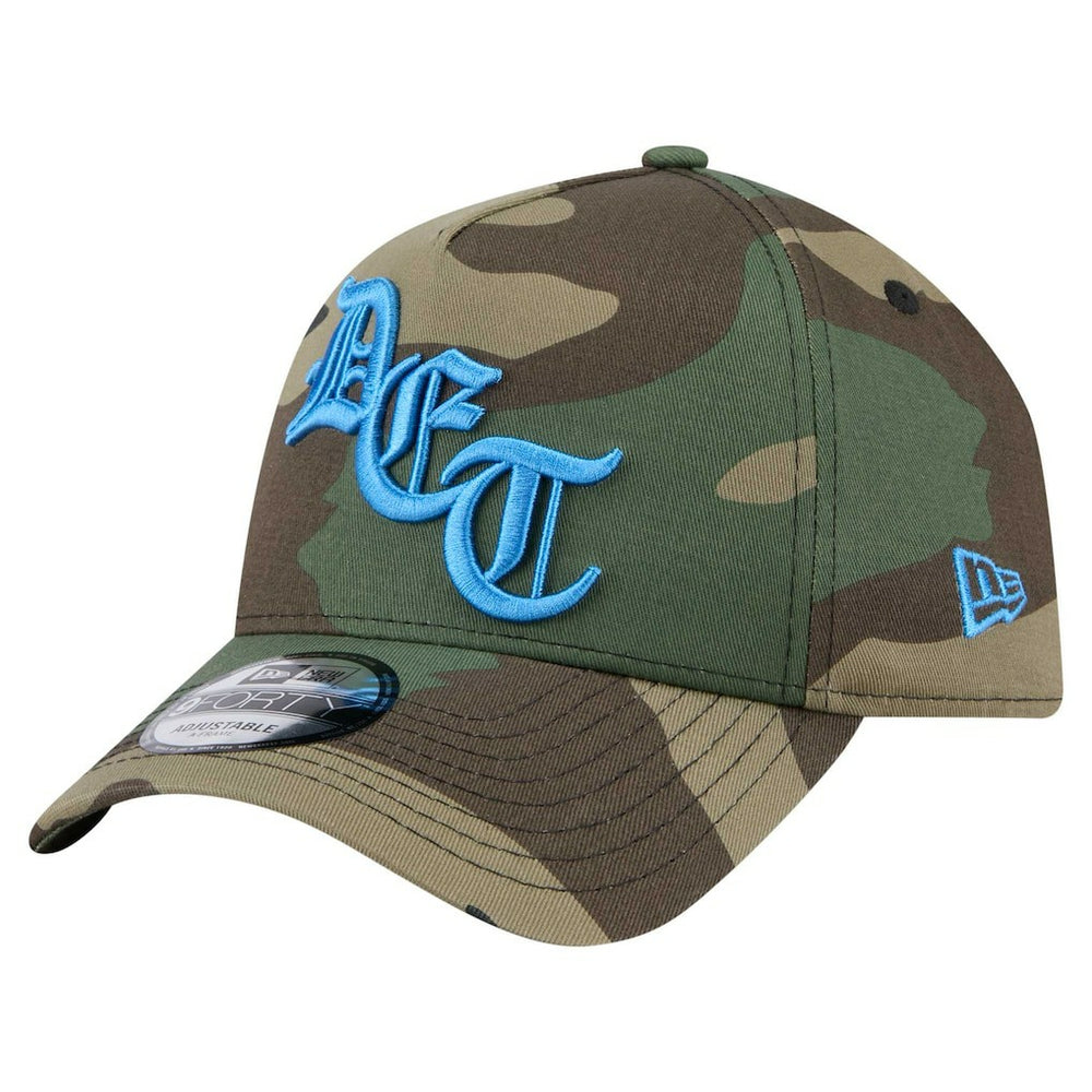 Mystic Camo A-Frame 9FORTY Adjustable Hat - Detroit Lions Hats