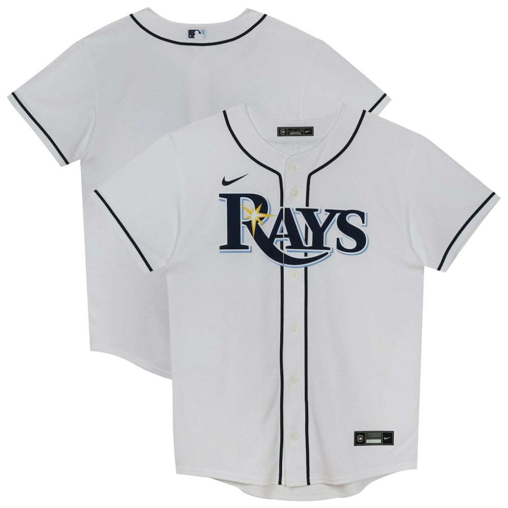White Tampa Bay Rays Preschool Home Replica Jersey