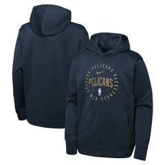 Nike New Orleans Pelicans Youth Performance Practice Spotlight Pullover Hoodie