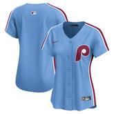 Light Blue Philadelphia Phillies Nike Women's Alternate Limited Jersey