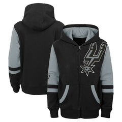 San Antonio Spurs Preschool Straight To The League Full-Zip Hoodie