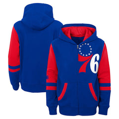 Philadelphia 76ers Preschool Straight To The League Full-Zip Hoodie