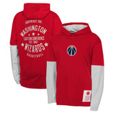 Washington Wizards Youth Small Ball Long Sleeve Hoodie T-Shirt