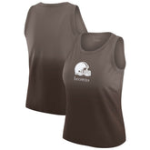 WEAR by Erin Andrews x Gracie Hunt Women's Ombre Tank Top - Cleveland Browns Tops