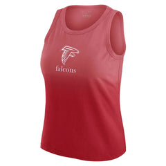 WEAR by Erin Andrews x Gracie Hunt Women's Ombre Tank Top - Atlanta Falcons Tops
