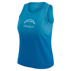 WEAR by Erin Andrews x Gracie Hunt Women's Ombre Tank Top - Los Angeles Chargers Tops