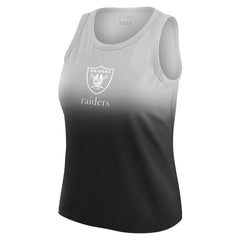 WEAR by Erin Andrews x Gracie Hunt Women's Ombre Tank Top - Las Vegas Raiders Tops