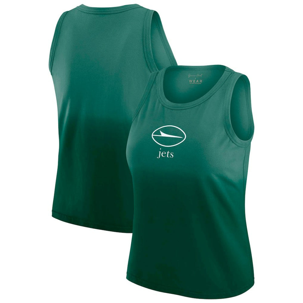 WEAR by Erin Andrews x Gracie Hunt Women's Ombre Tank Top - New York Jets Tops