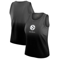 WEAR by Erin Andrews x Gracie Hunt Women's Ombre Tank Top - Pittsburgh Steelers Tops