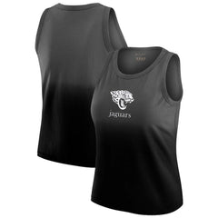 WEAR by Erin Andrews x Gracie Hunt Women's Ombre Tank Top - Jacksonville Jaguars Tops