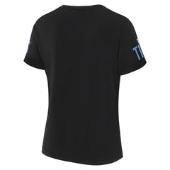 WEAR by Erin Andrews x Gracie Hunt Women's Draft Me Lace-Up T-Shirt - Tennessee Titans T-shirts