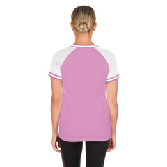 Light Pink San Francisco Giants New Era Women's Gameday V-Neck T-Shirt