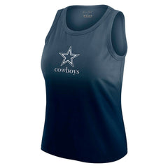 WEAR by Erin Andrews x Gracie Hunt Women's Ombre Tank Top - Dallas Cowboys Tops