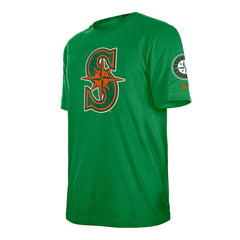Kelly Green Seattle Mariners New Era St. Patrick's Day Shamrock Fill T-Shirt