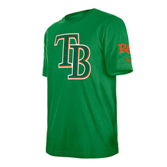 Kelly Green Tampa Bay Rays New Era St. Patrick's Day Shamrock Fill T-Shirt