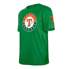 Kelly Green Texas Rangers New Era St. Patrick's Day Shamrock Fill T-Shirt