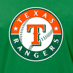 Kelly Green Texas Rangers New Era St. Patrick's Day Shamrock Fill T-Shirt